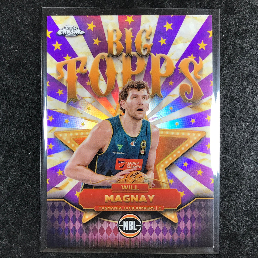 2024-25 Topps Chrome NBL WILL MAGNAY Big Topps Refractor #20