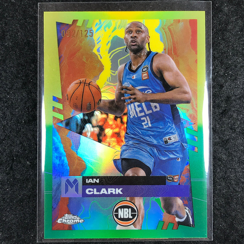 2024-25 Topps Chrome NBL IAN CLARK Base Golden Wattle /125 #42