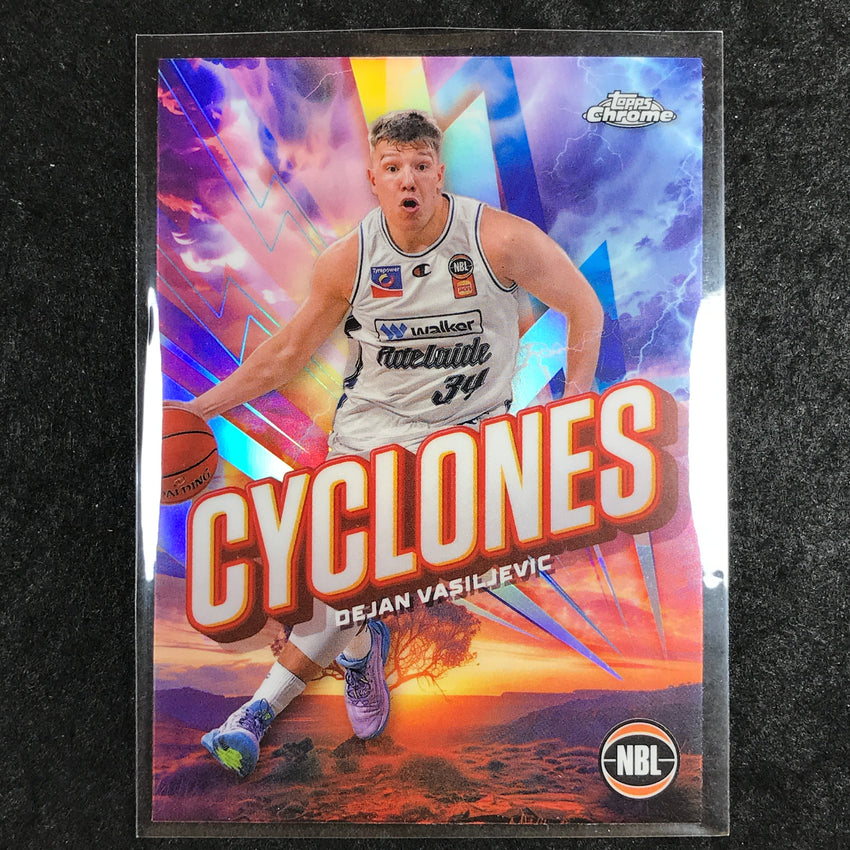 2024-25 Topps Chrome NBL DEJAN VASILJEVIC Cyclones Refractor #1