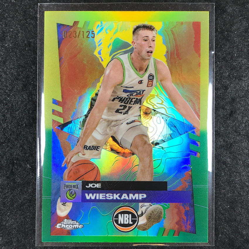 2024-25 Topps Chrome NBL JOE WIESKAMP Base Golden Wattle /125 #74