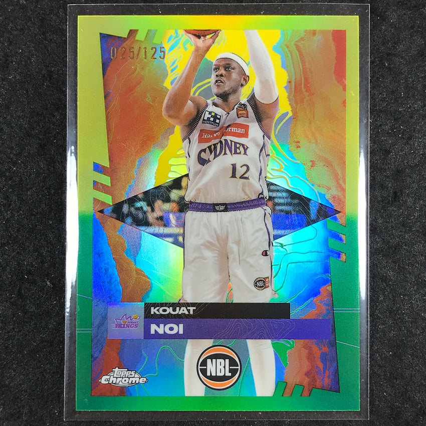 2024-25 Topps Chrome NBL KOUAT NOI Base Golden Wattle /125 #88