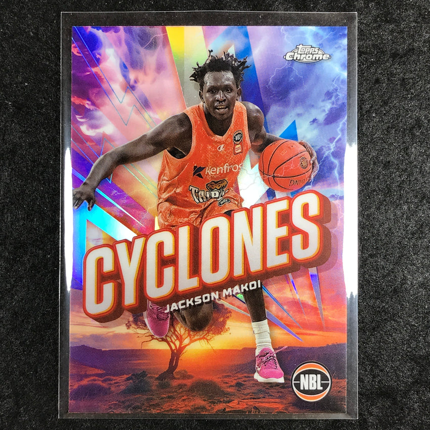 2024-25 Topps Chrome NBL JACKSON MAKOI Cyclones Refractor #6