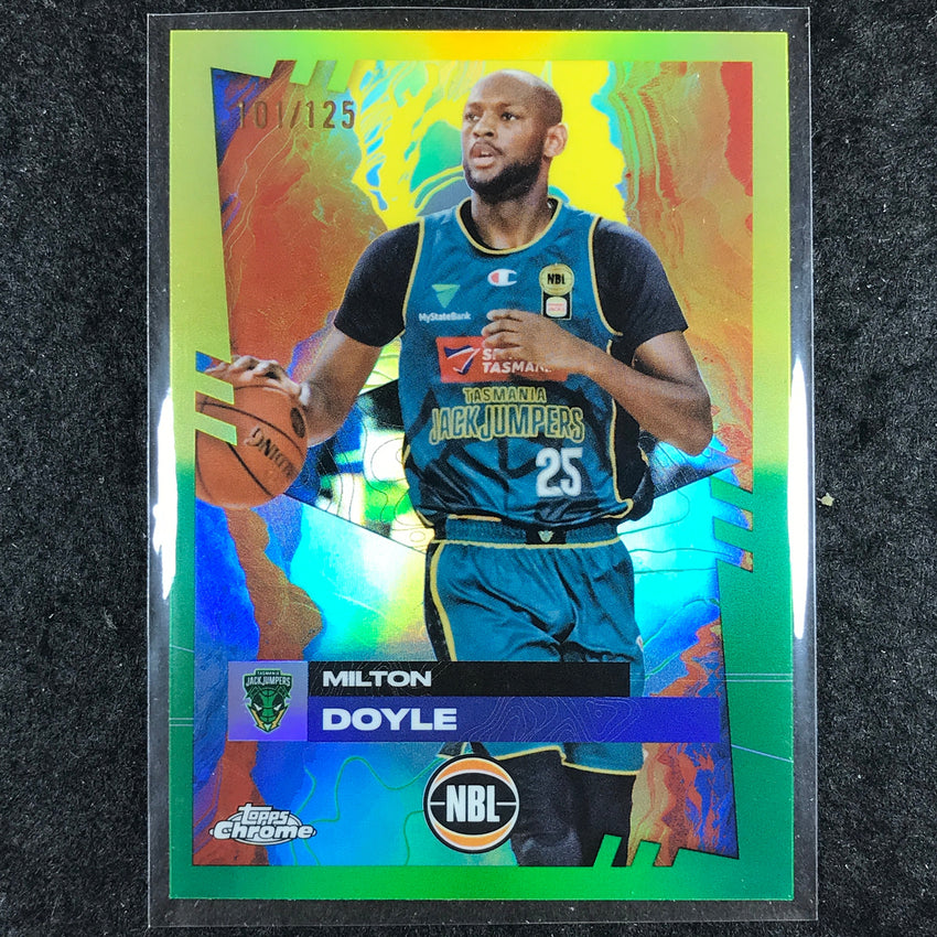 2024-25 Topps Chrome NBL MILTON DOYLE Base Golden Wattle /125 #92
