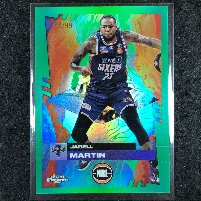2024-25 Topps Chrome NBL JARELL MARTIN Base Green 54/99 #5