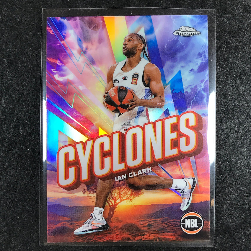 2024-25 Topps Chrome NBL IAN CLARK Cyclones Refractor #10