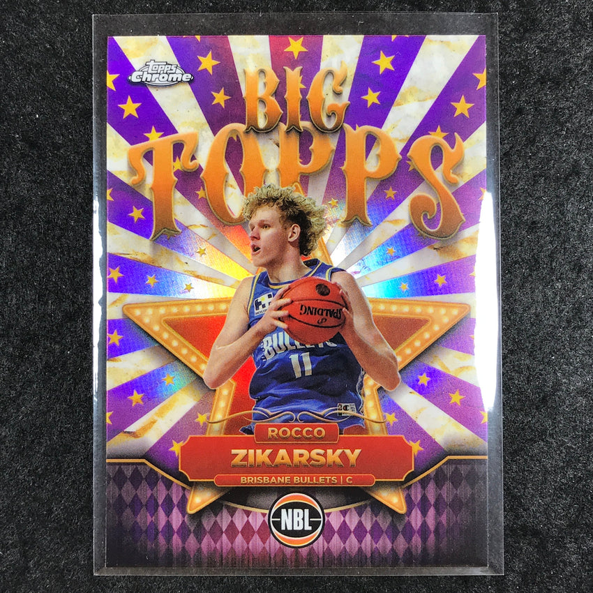 2024-25 Topps Chrome NBL ROCCO ZIKARSKY Big Topps Refractor #2