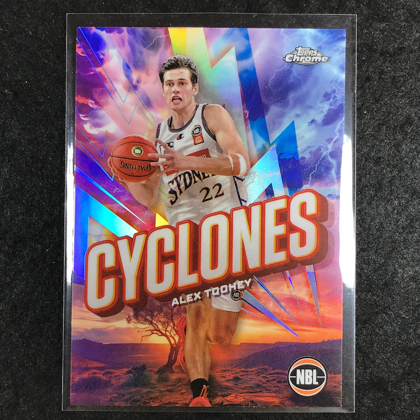 2024-25 Topps Chrome NBL ALEX TOOHEY Cyclones Refractor #17