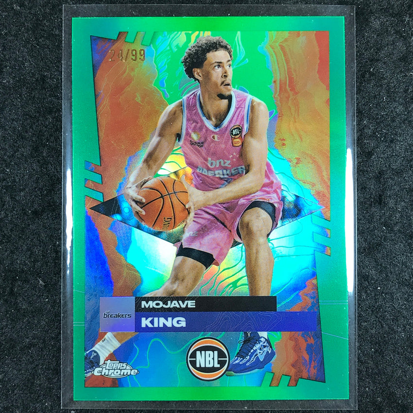 2024-25 Topps Chrome NBL MOJAVE KING Base Green 24/99 #53