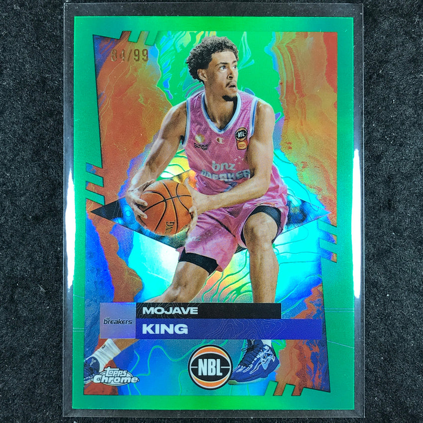 2024-25 Topps Chrome NBL MOJAVE KING Base Green 84/99 #53