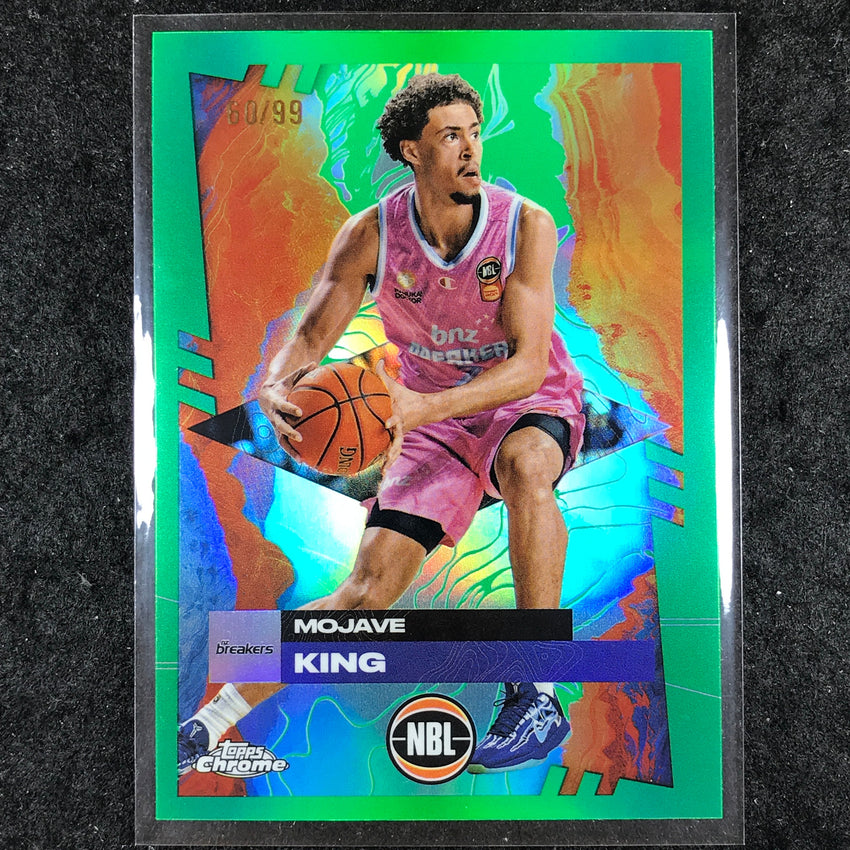 2024-25 Topps Chrome NBL MOJAVE KING Base Green 60/99 #53