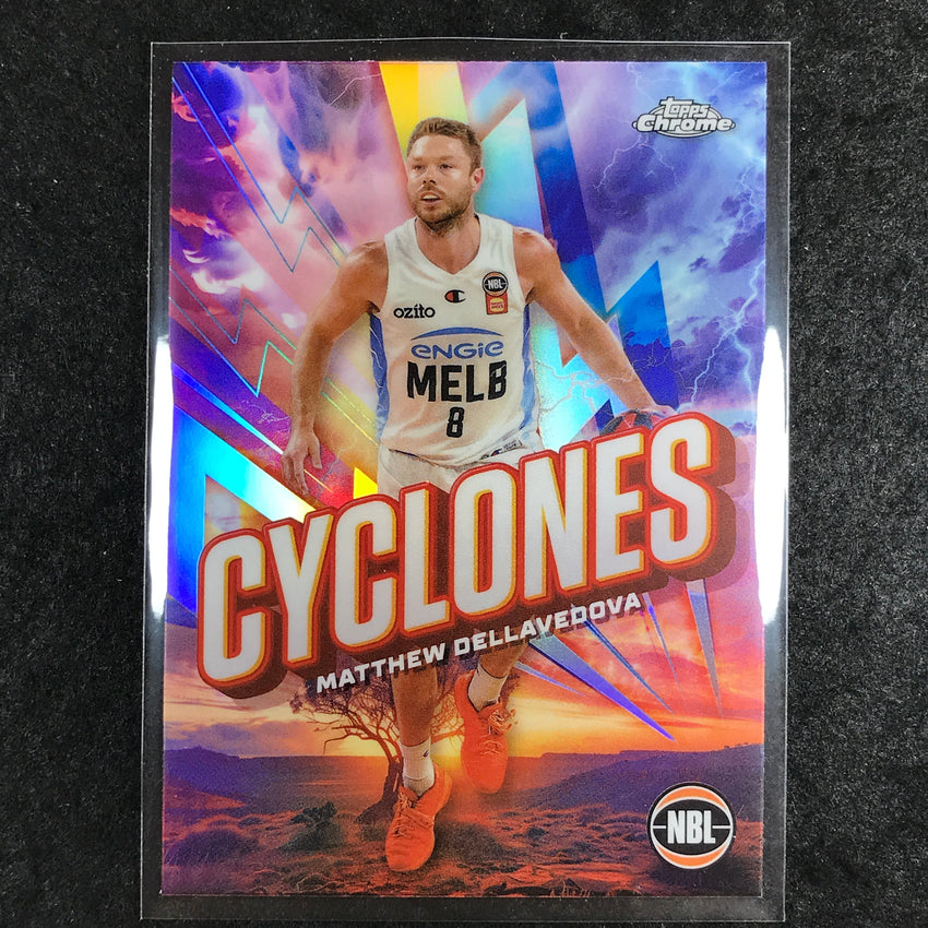 2024-25 Topps Chrome NBL MATTHEW DELLAVEDOVA Cyclones Refractor #23