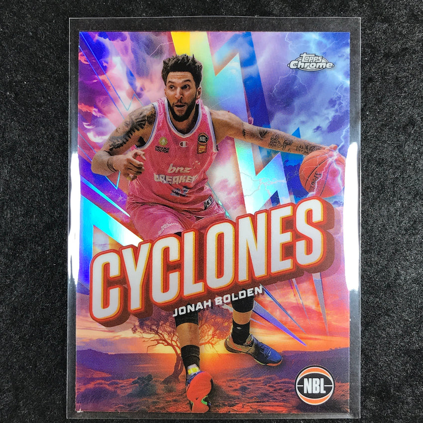 2024-25 Topps Chrome NBL JONAH BOLDEN Cyclones Refractor #24