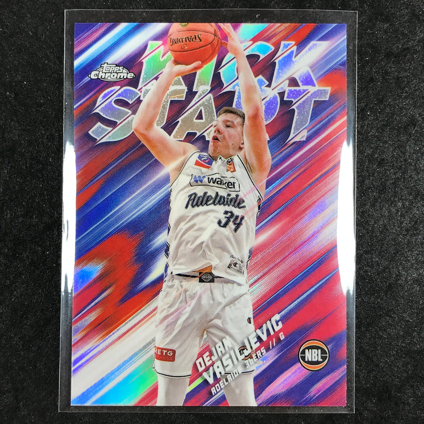 2024-25 Topps Chrome NBL DEJAN VASILJEVIC Kick Start Refractor #1