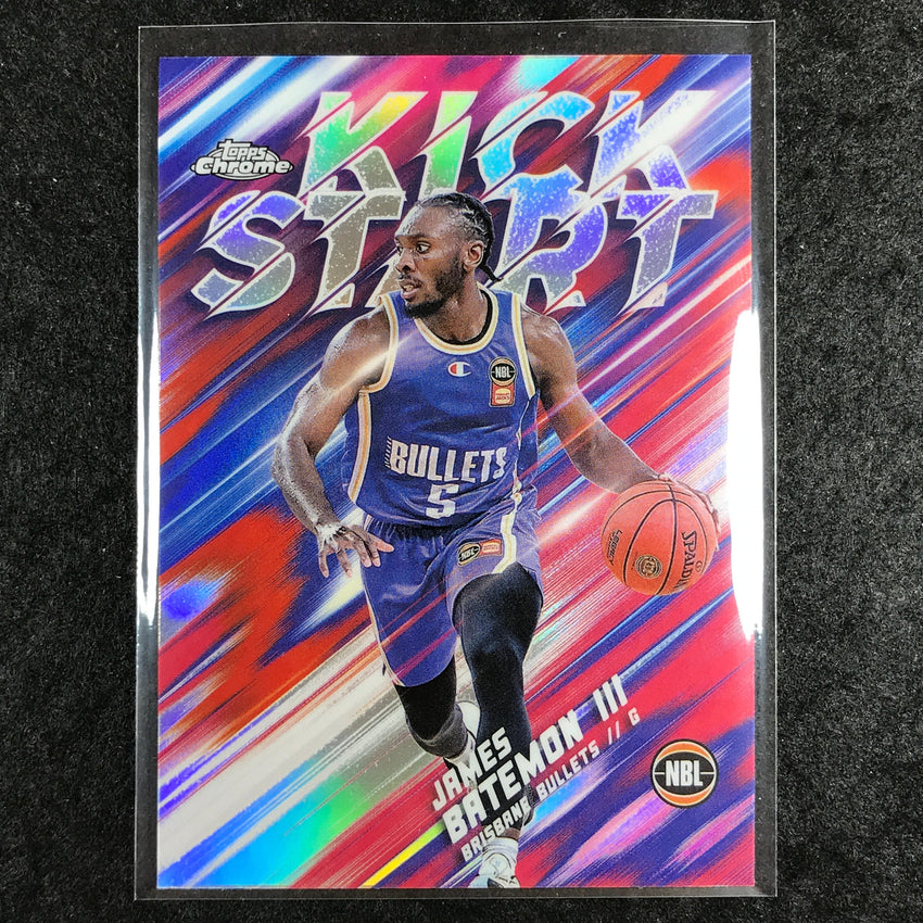 2024-25 Topps Chrome NBL JAMES BATEMON III Kick Start Refractor #2