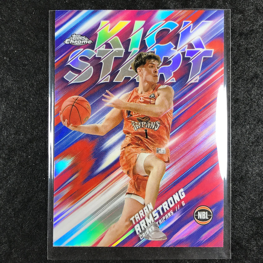 2024-25 Topps Chrome NBL TARAN ARMSTRONG Kick Start Refractor #3