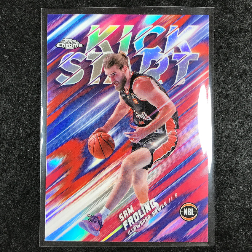 2024-25 Topps Chrome NBL SAM FROLING Kick Start Refractor #4