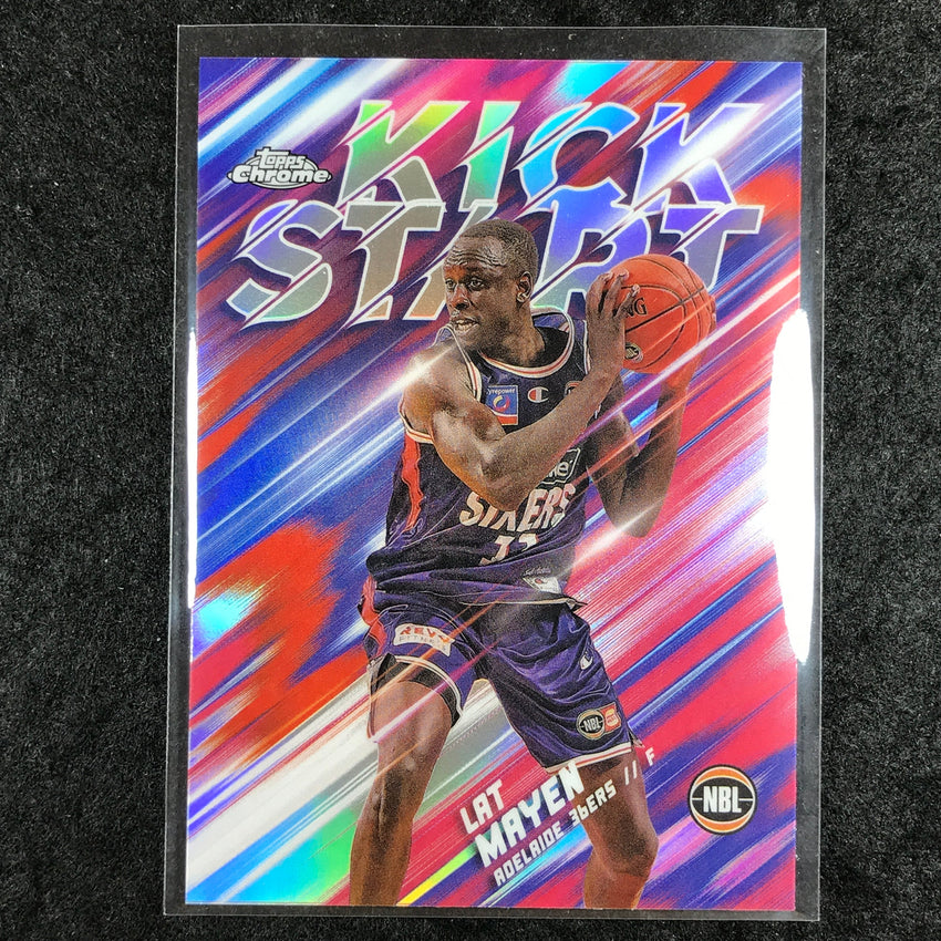 2024-25 Topps Chrome NBL LAT MAYEN Kick Start Refractor #11
