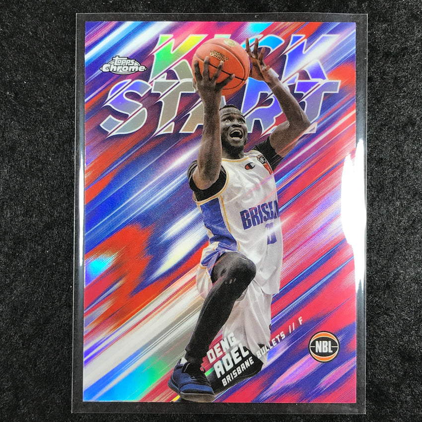 2024-25 Topps Chrome NBL DENG ADEL Kick Start Refractor #12