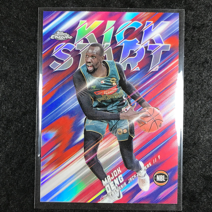 2024-25 Topps Chrome NBL MAJOK DENG Kick Start Refractor #20