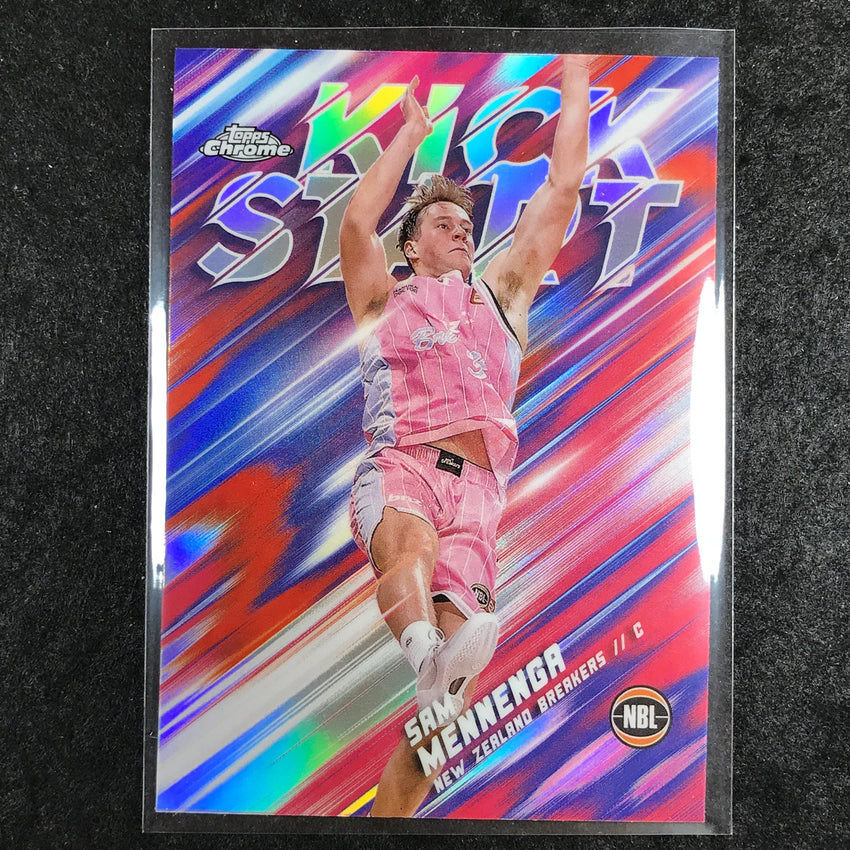 2024-25 Topps Chrome NBL SAM MENNENGA Kick Start Refractor #26