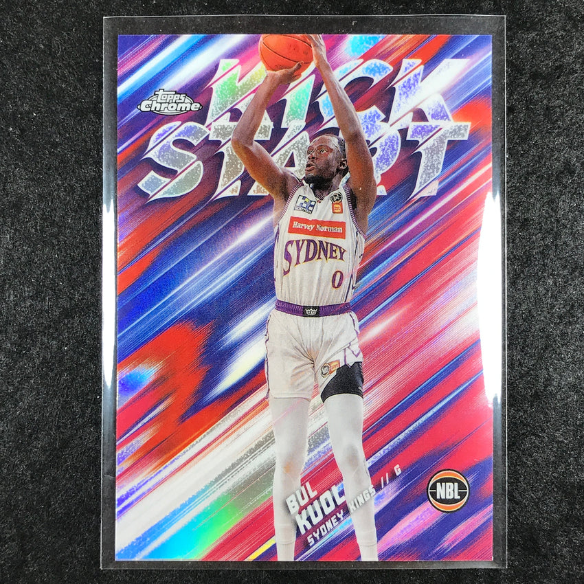 2024-25 Topps Chrome NBL BUL KUOL Kick Start Refractor #29