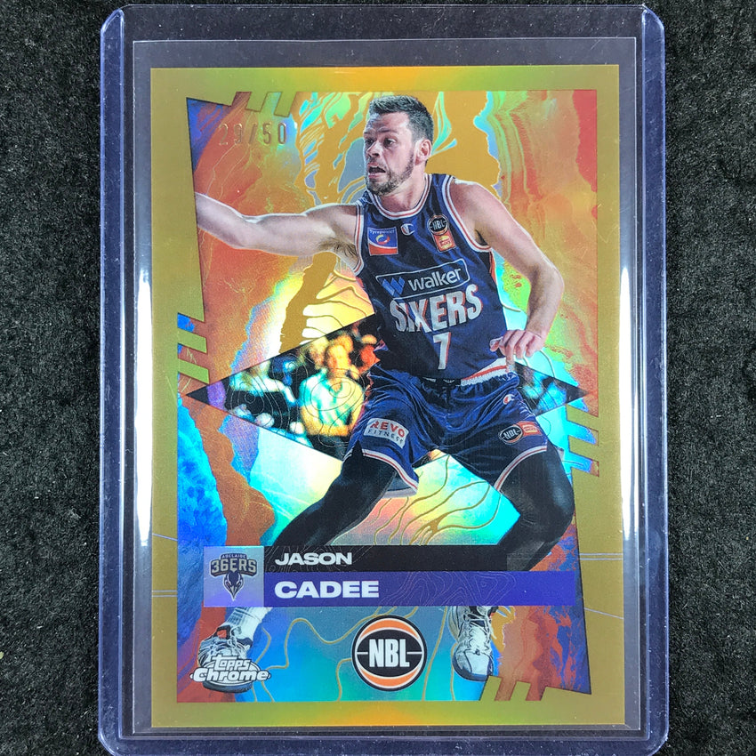 2024-25 Topps Chrome NBL JASON CADEE Base Gold 29/50 #4
