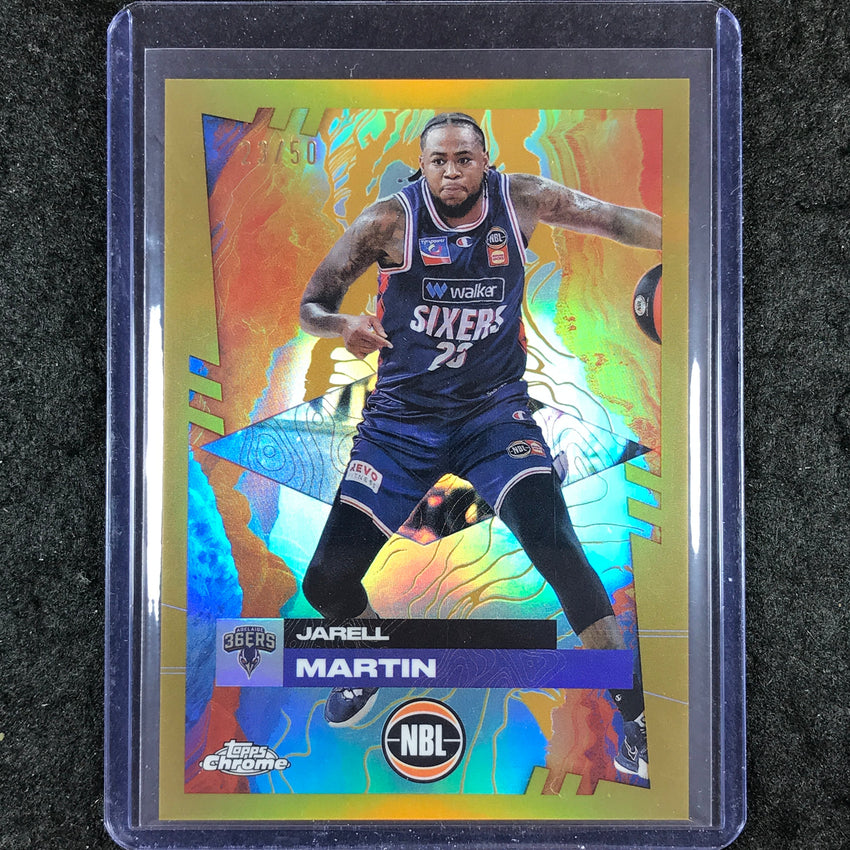 2024-25 Topps Chrome NBL JARELL MARTIN Base Gold 23/50 #5