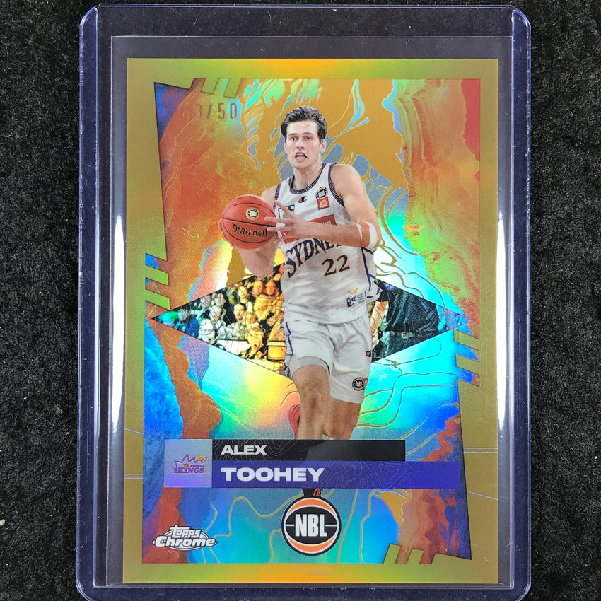 2024-25 Topps Chrome NBL ALEX TOOHEY Base Gold 43/50 #81