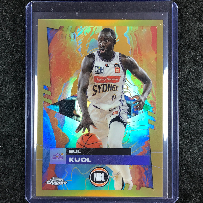 2024-25 Topps Chrome NBL BUL KUOL Base Gold 40/50 #89