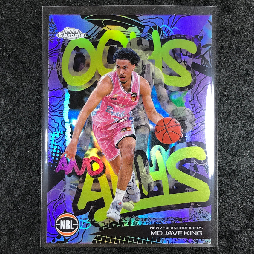 2024-25 Topps Chrome NBL MOJAVE KING Oohs and Ahhs Refractor #12