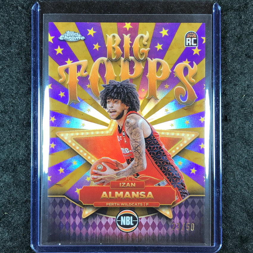 2024-25 Topps Chrome NBL IZAN ALMANSA Big Topps Gold 23/50 #7