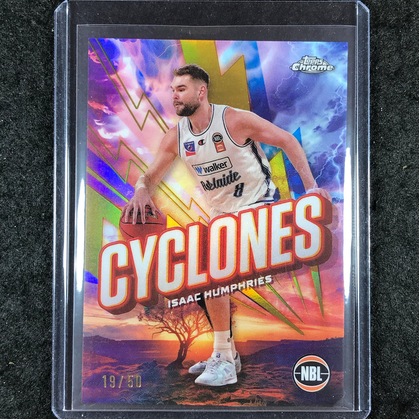 2024-25 Topps Chrome NBL ISAAC HUMPHRIES Cyclones Gold 19/50 #2