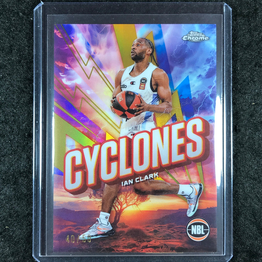 2024-25 Topps Chrome NBL IAN CLARK Cyclones Gold 40/50 #10