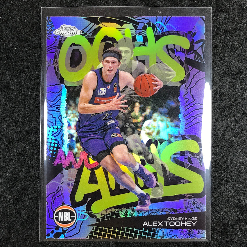 2024-25 Topps Chrome NBL ALEX TOOHEY Oohs and Ahhs Refractor #17