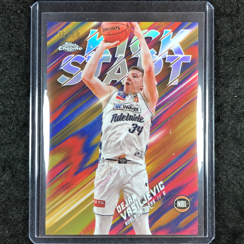 2024-25 Topps Chrome NBL DEJAN VASILJEVIC Kick Start Gold 36/50 #1