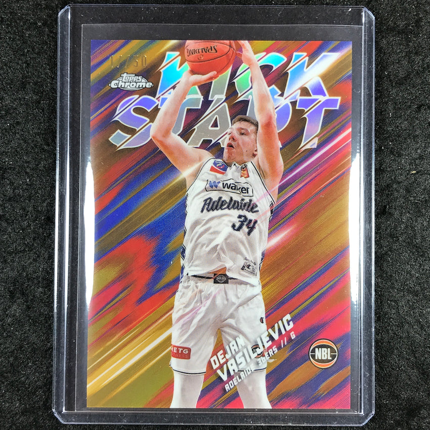 2024-25 Topps Chrome NBL DEJAN VASILJEVIC Kick Start Gold 17/50 #1