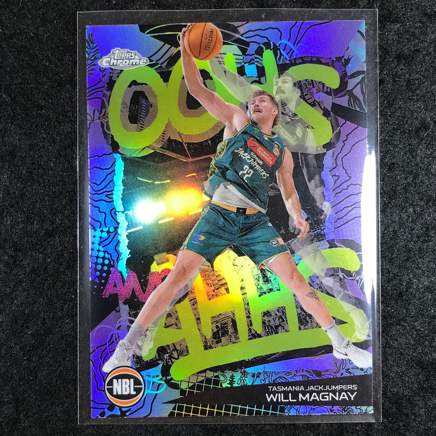 2024-25 Topps Chrome NBL WILL MAGNAY Oohs and Ahhs Refractor #20
