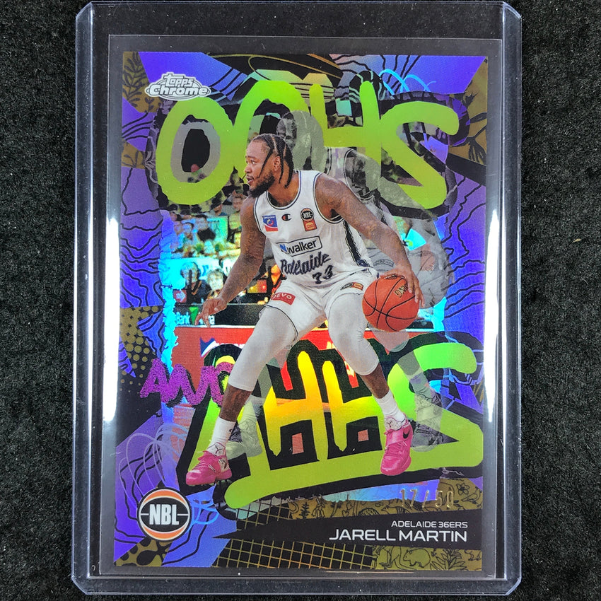 2024-25 Topps Chrome NBL JARELL MARTIN Oohs and Ahhs Gold 17/50 #2