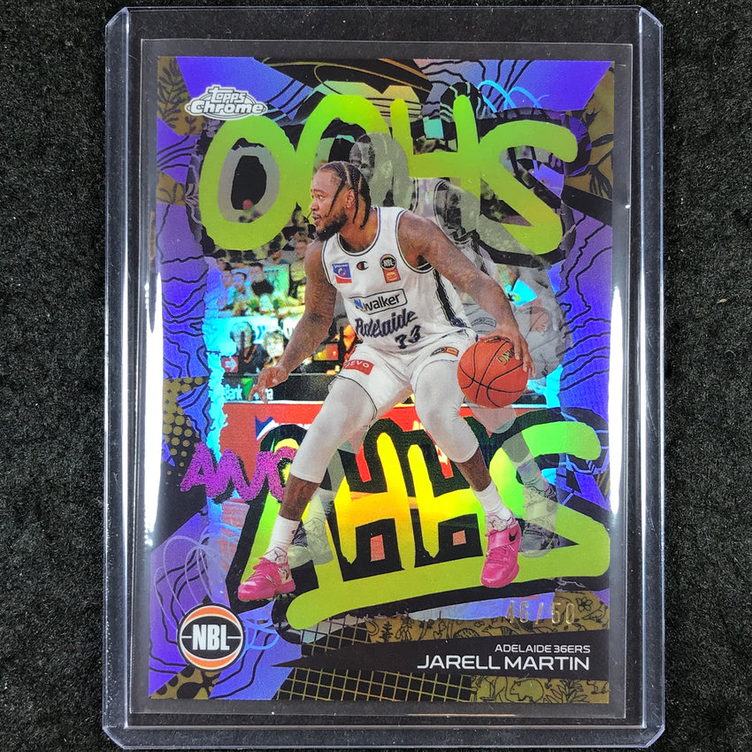 2024-25 Topps Chrome NBL JARELL MARTIN Oohs and Ahhs Gold 46/50 #2