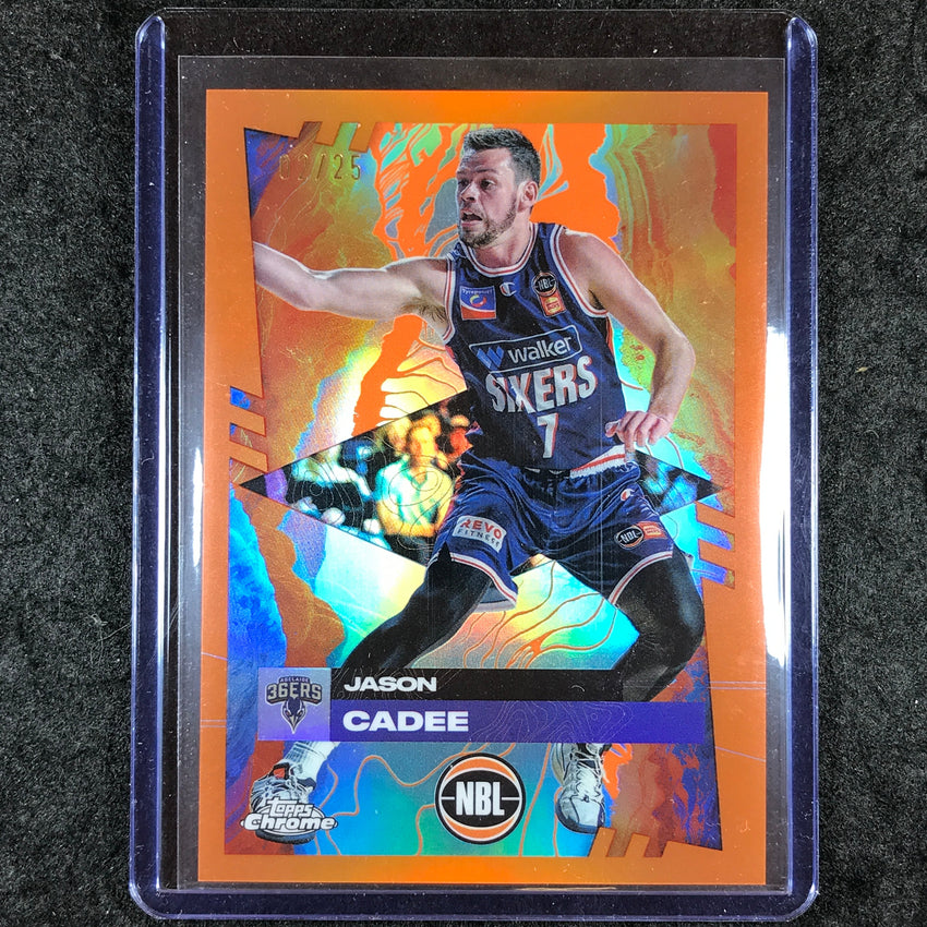 2024-25 Topps Chrome NBL JASON CADEE Base Orange 2/25 #4
