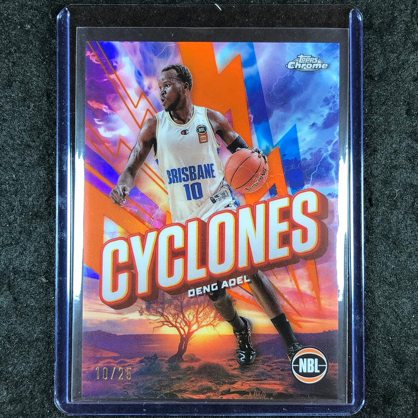 2024-25 Topps Chrome NBL DENG ADEL Cyclones Orange 10/25 #22