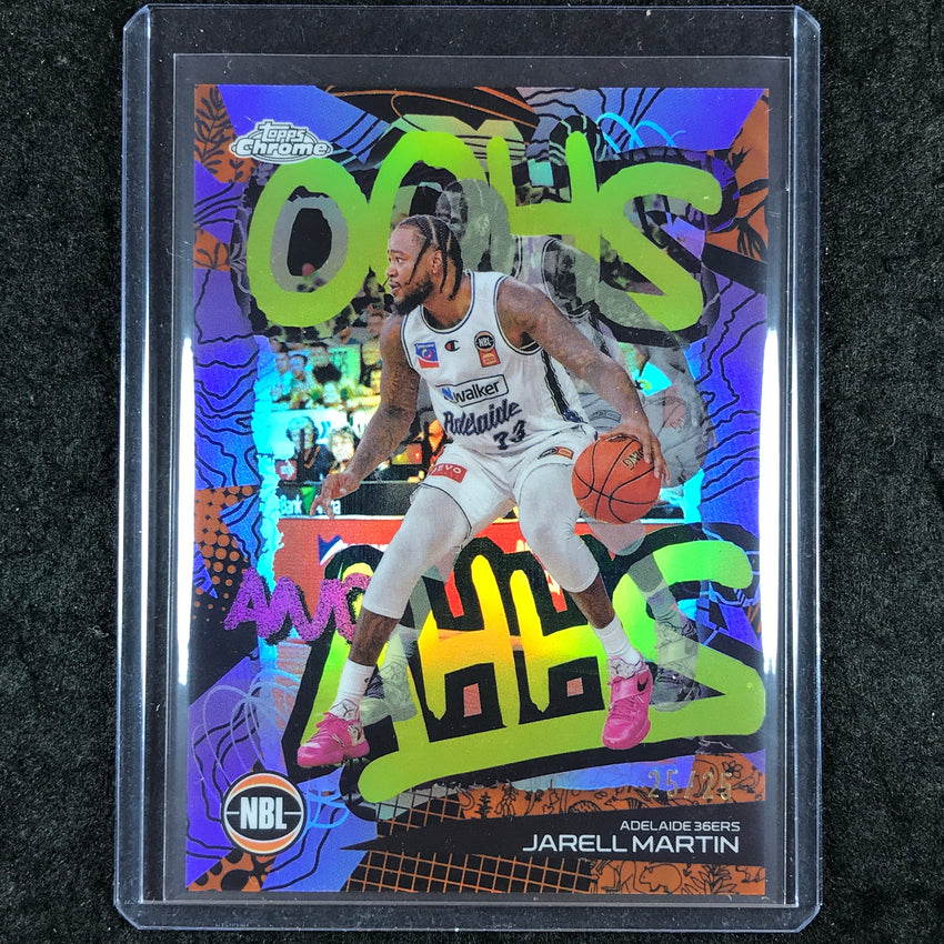 2024-25 Topps Chrome NBL JARELL MARTIN Oohs and Ahhs Orange 25/25 #2