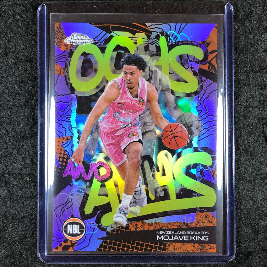 2024-25 Topps Chrome NBL MOJAVE KING Oohs and Ahhs Orange 16/25 #12
