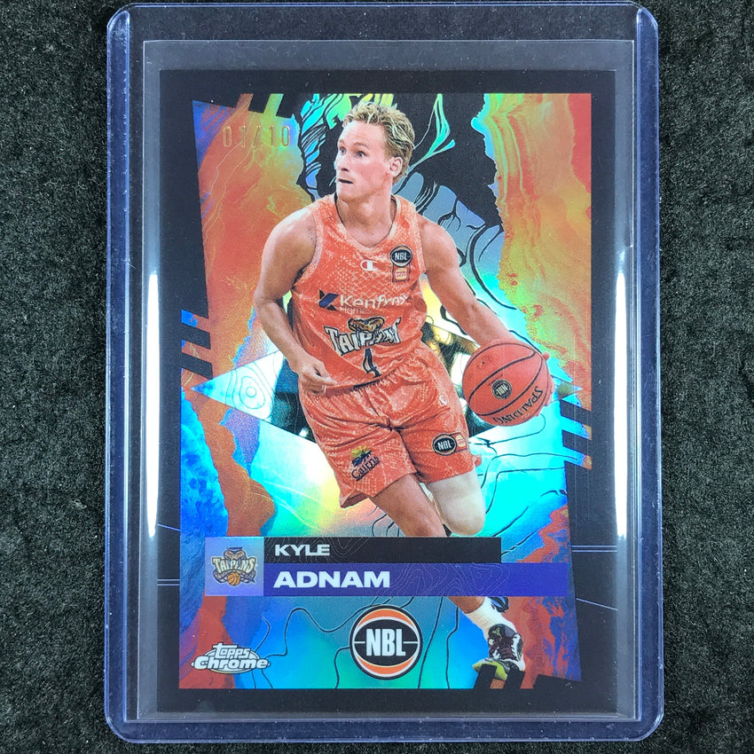 2024-25 Topps Chrome NBL KYLE ADNAM Base Black 1/10 #26
