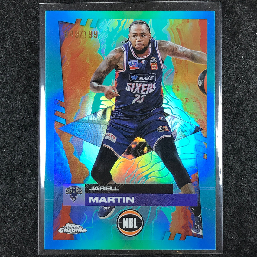 2024-25 Topps Chrome NBL JARELL MARTIN Base Aqua /199 #5