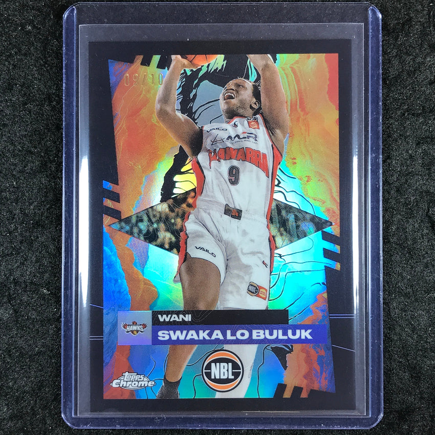 2024-25 Topps Chrome NBL WANI SWAKA LO BULUK Base Black 9/10 #39