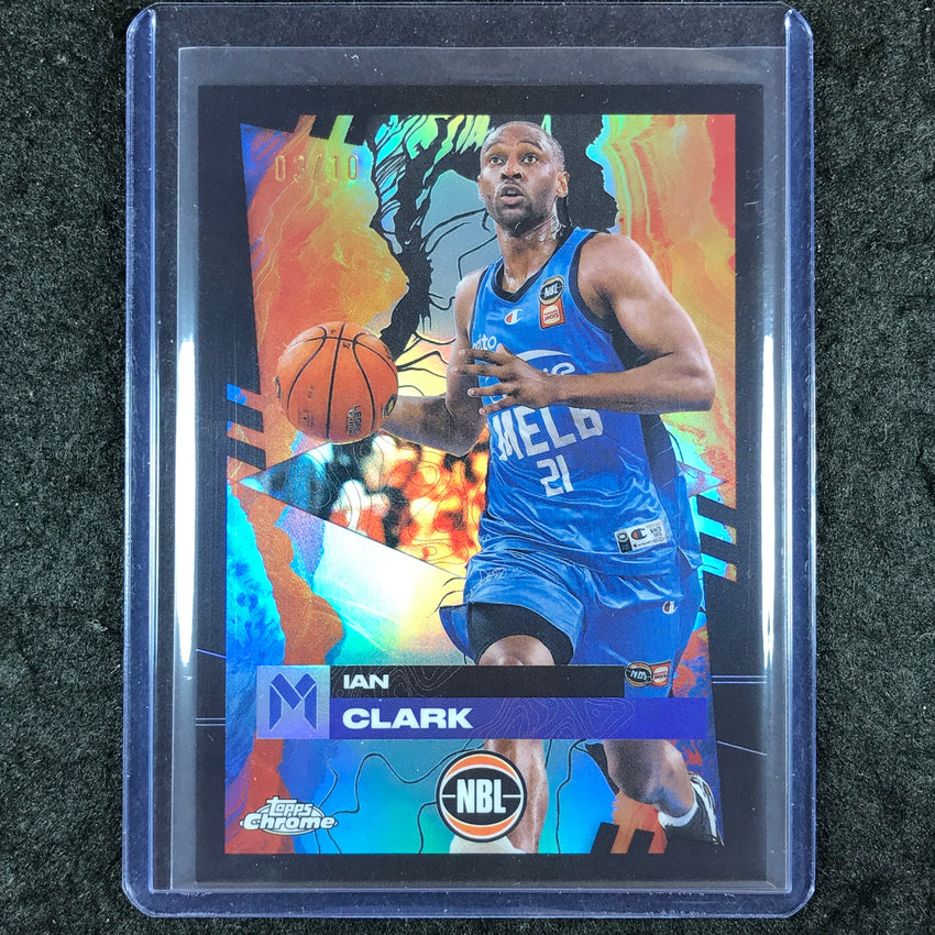 2024-25 Topps Chrome NBL IAN CLARK Base Black 3/10 #42