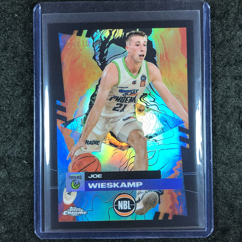 2024-25 Topps Chrome NBL JOE WIESKAMP Base Black 8/10 #74