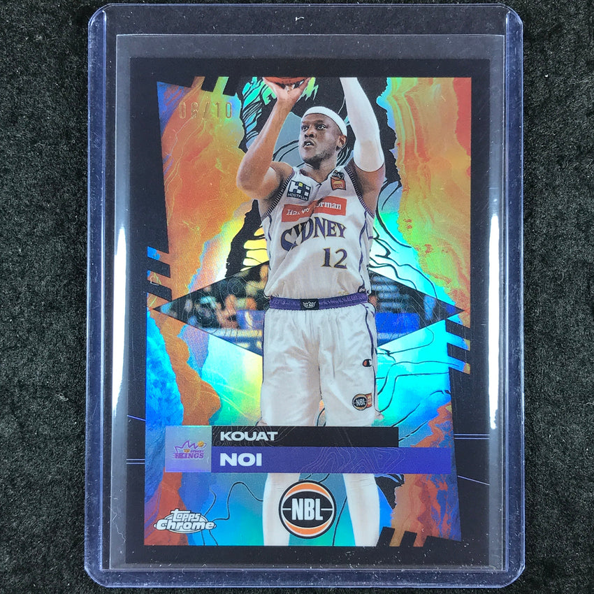 2024-25 Topps Chrome NBL KOUAT NOI Base Black 6/10 #88