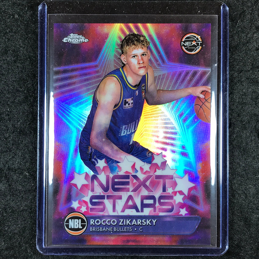 2024-25 Topps Chrome NBL ROCCO ZIKARSKY Next Stars SP #1